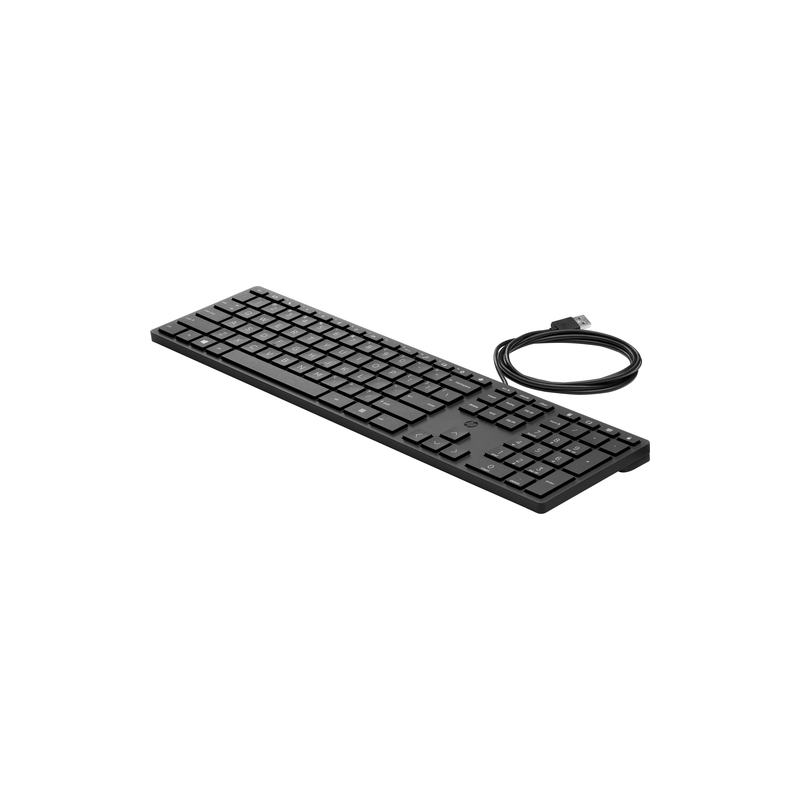 Klawiatura HP Halley USB niski profil, cicha
