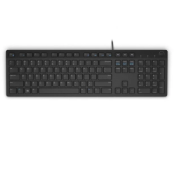 Klawiatura Dell KB216 USB Czarna – Cicha, Niskoprofilowa, Multimedialna | SERCE IT