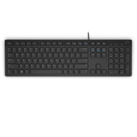 Klawiatura Dell KB216 USB Czarna – Cicha, Niskoprofilowa, Multimedialna | SERCE IT