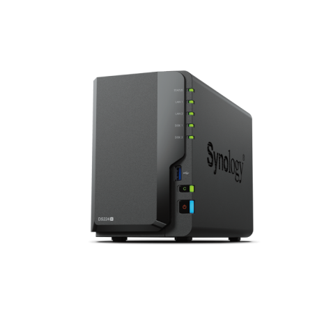 Synology DS224+ – 2-zatokowy NAS do biura i domu | SERCE IT